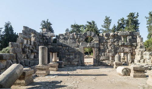 Old ruins of temple