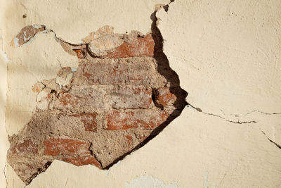 Full frame shot of weathered wall