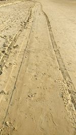 Full frame shot of sand