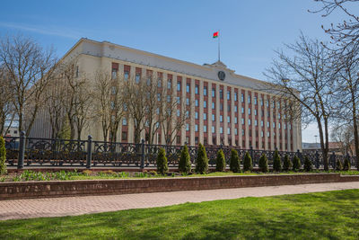 Exterior of building