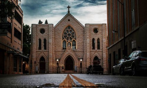 Cathedral against sky