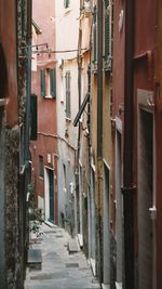 Street amidst buildings in town