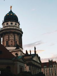 Low angle view of cathedral against sky