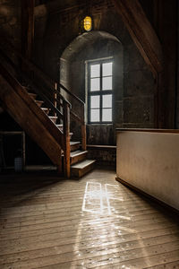 Interior of daniel tower in nördlingen