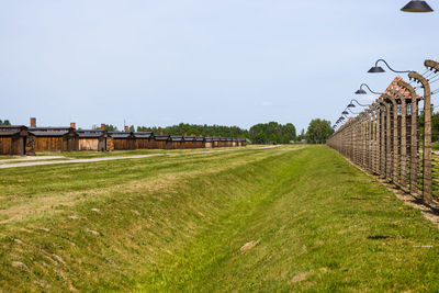 Auschwitz-birkenau concentration camp. holocaust memorial. oswiecim, poland, 16 may 2022