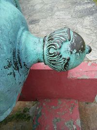 Close-up of built structure