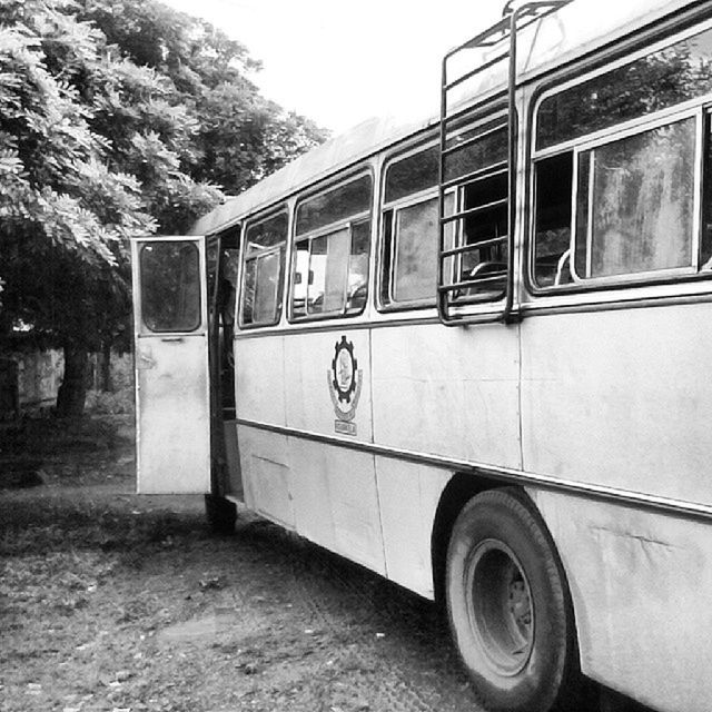 transportation, mode of transport, land vehicle, building exterior, built structure, window, architecture, car, abandoned, day, stationary, house, no people, outdoors, old, tree, parked, obsolete, sunlight, old-fashioned