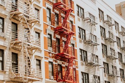 Low angle view of building in city