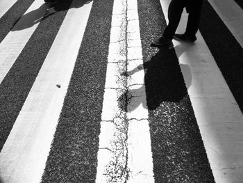 Shadow of people on wall