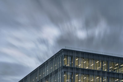 Low angle view of building against sky