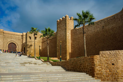 View of historic building against sky