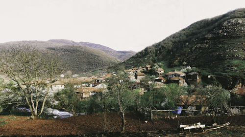 Houses in the valley