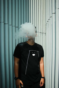 The smoke man