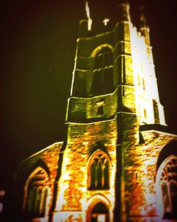 Low angle view of church