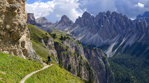 Panoramic view of landscape against sky