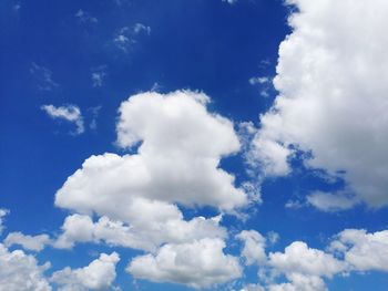 Low angle view of cloudy sky