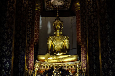 Statue in temple