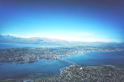 Aerial view of cityscape