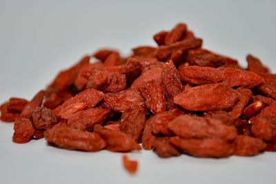 Close-up of chopped meat in plate