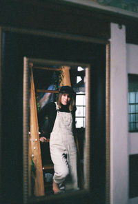 Portrait of young woman
