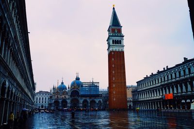 Clock tower against sky