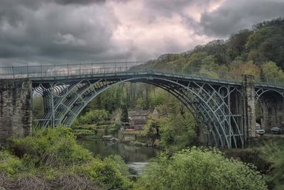 Storm clouds over ironbridge