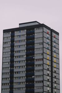 Low angle view of modern building