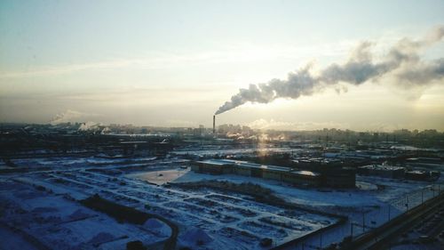 Aerial view of cityscape