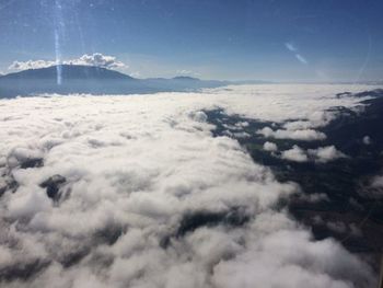 Scenic view of cloudscape against sky