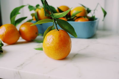 Close-up of orange fruits