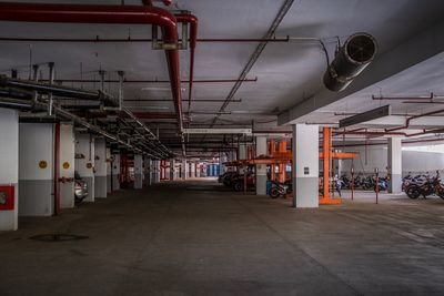 Corridor of building