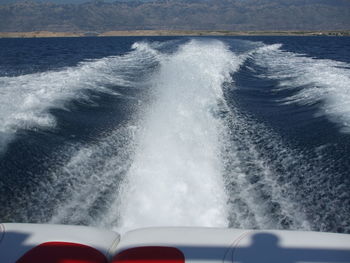 Boat in sea