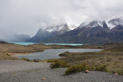 Torres del paine in patagonia , chile