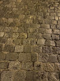 Full frame shot of stone wall