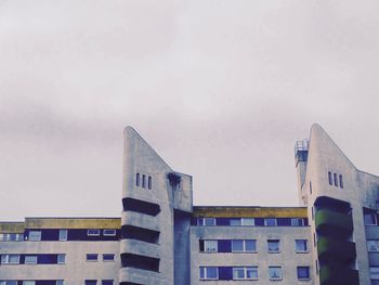 Low angle view of building against sky