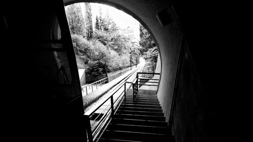 View of staircase