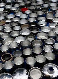 Full frame shot of pipes