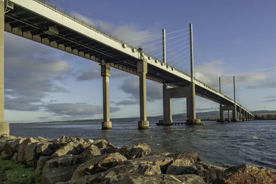 Kessock bridge against sky