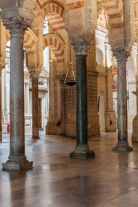 Interior of cordoba mosque