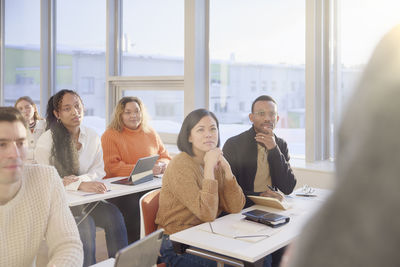 Business people at workshop