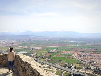 View of landscape against sky