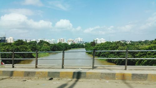 Bridge against sky