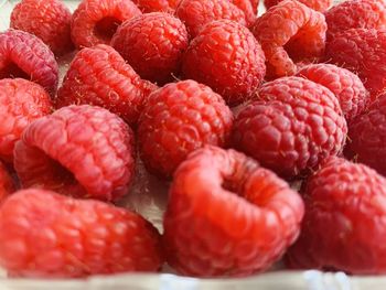 Full frame shot of strawberries