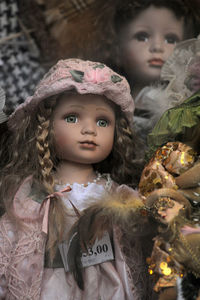 Portrait of cute girl