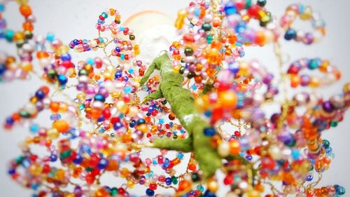 Close-up of colorful candies