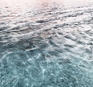 Full frame shot of rippled water