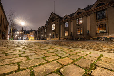 The old main building of the university of copenhagen, denmark. founded in 1479