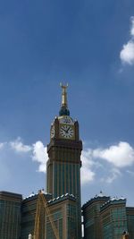 Low angle view of buildings against sky