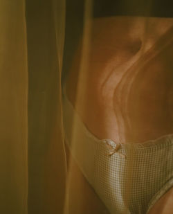 Full frame shot of curtain