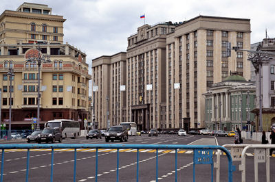 View of buildings in city